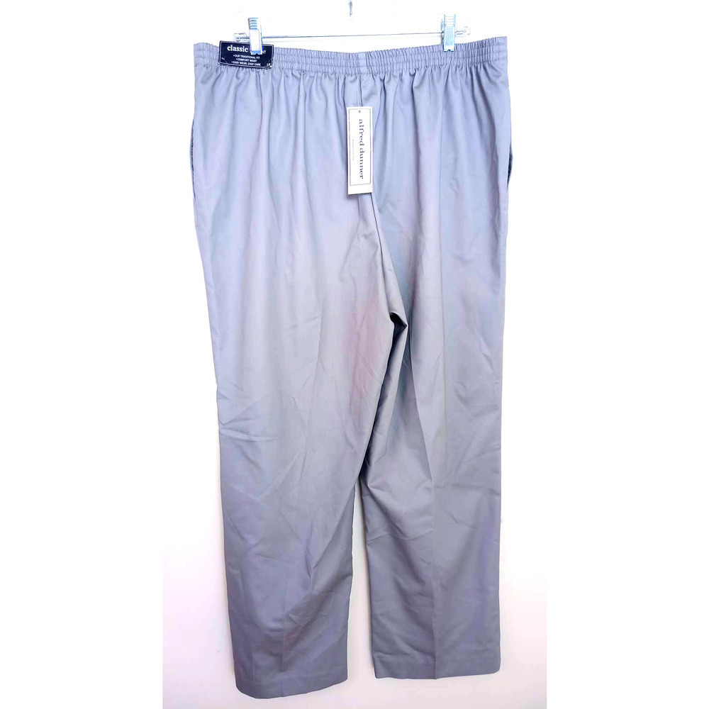 NWT Alfred Dunner Comfort Waist Classic Fit Pant - Picture 6 of 9